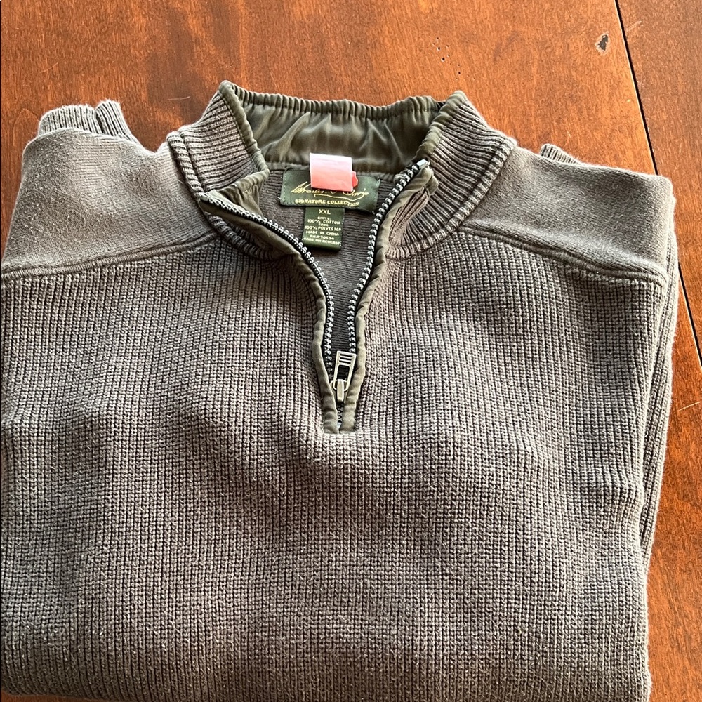 ORVIS Weatherproof Zip-Up Sweater